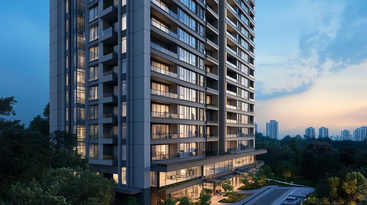 Regency Anantam under construction new 2 BHK apartments in Dombivli East