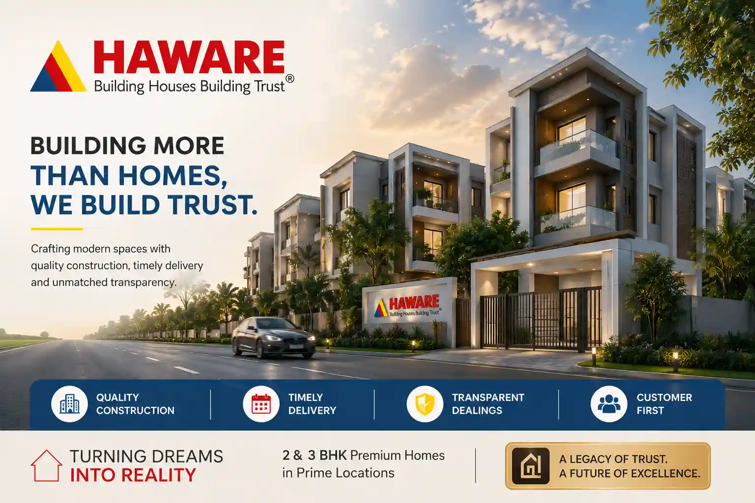 Haware Dombivli affordable housing and residential projects