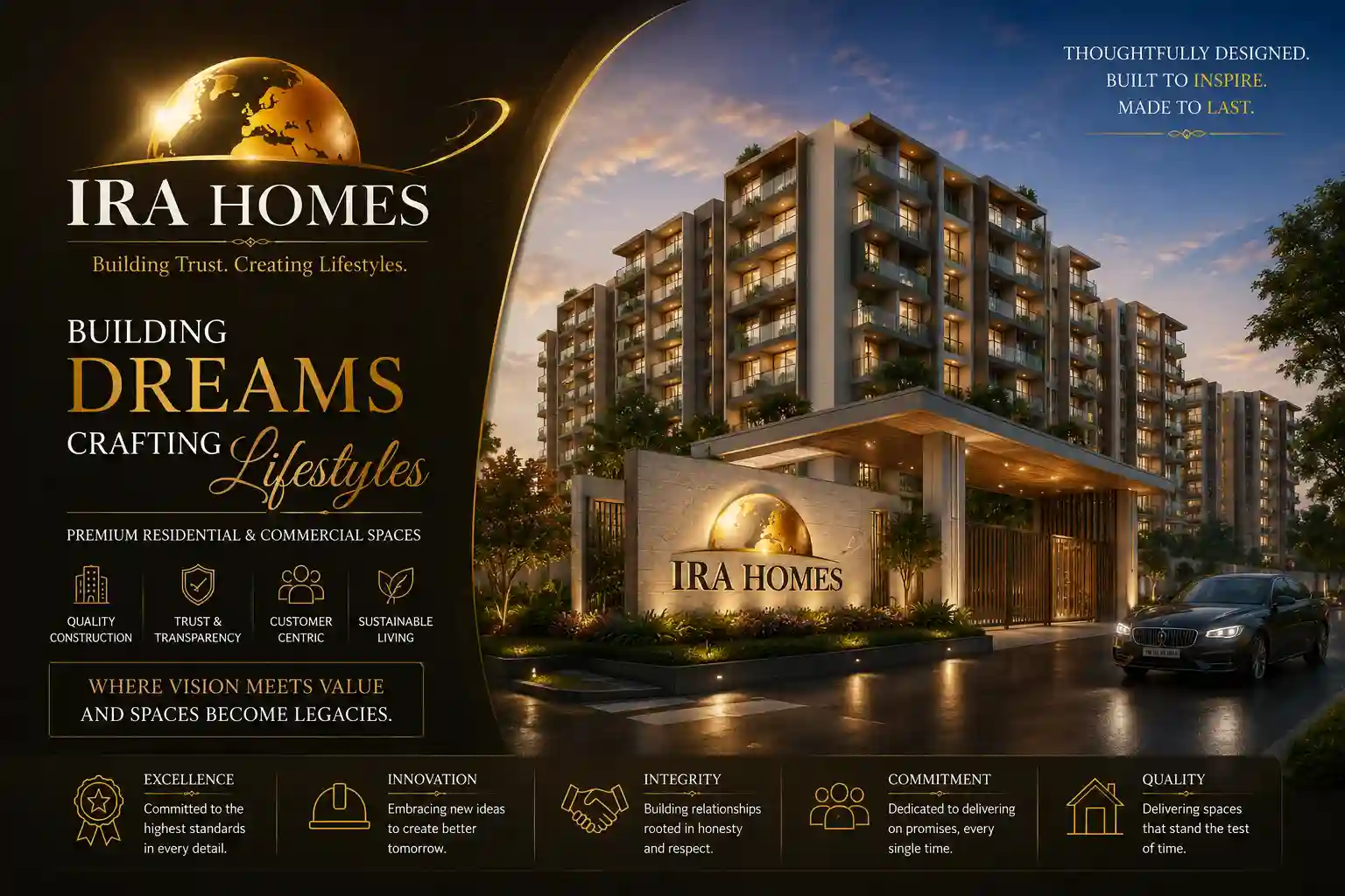 Ira Homes Dombivli residential projects and premium apartments