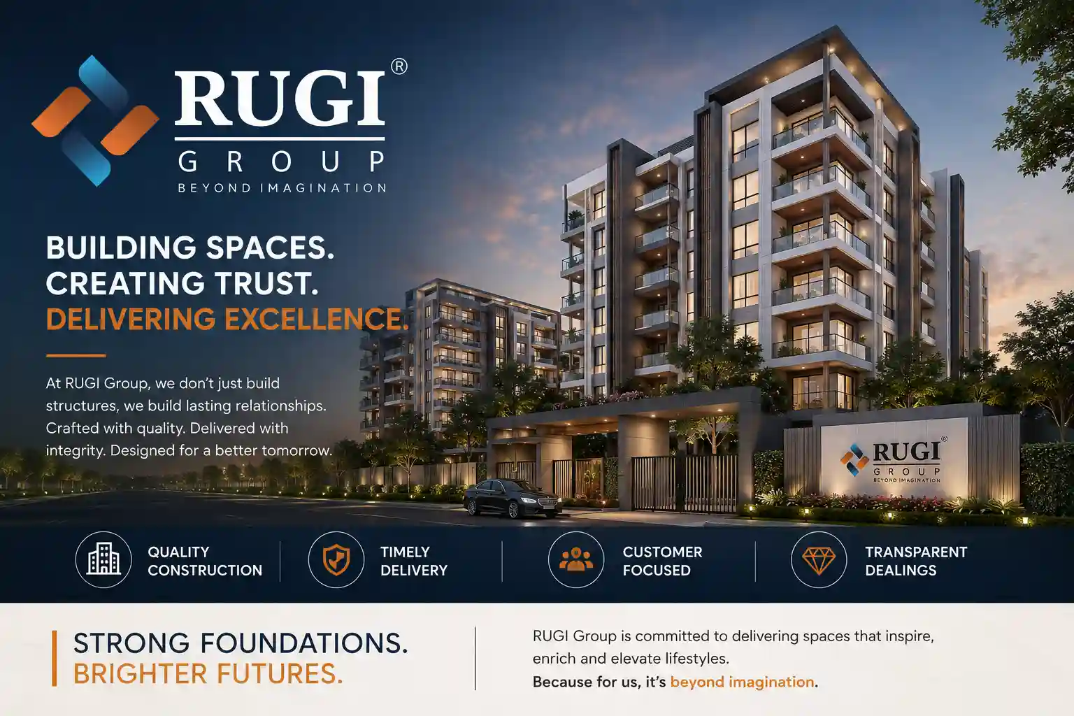 Rugi Group Dombivli residential developments and apartments
