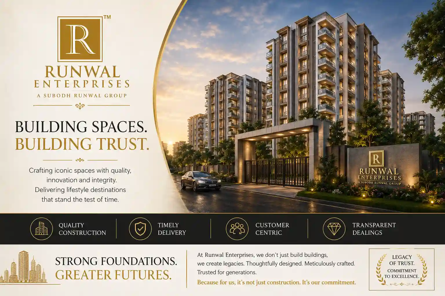 Runwal Group Dombivli luxury apartments and township projects