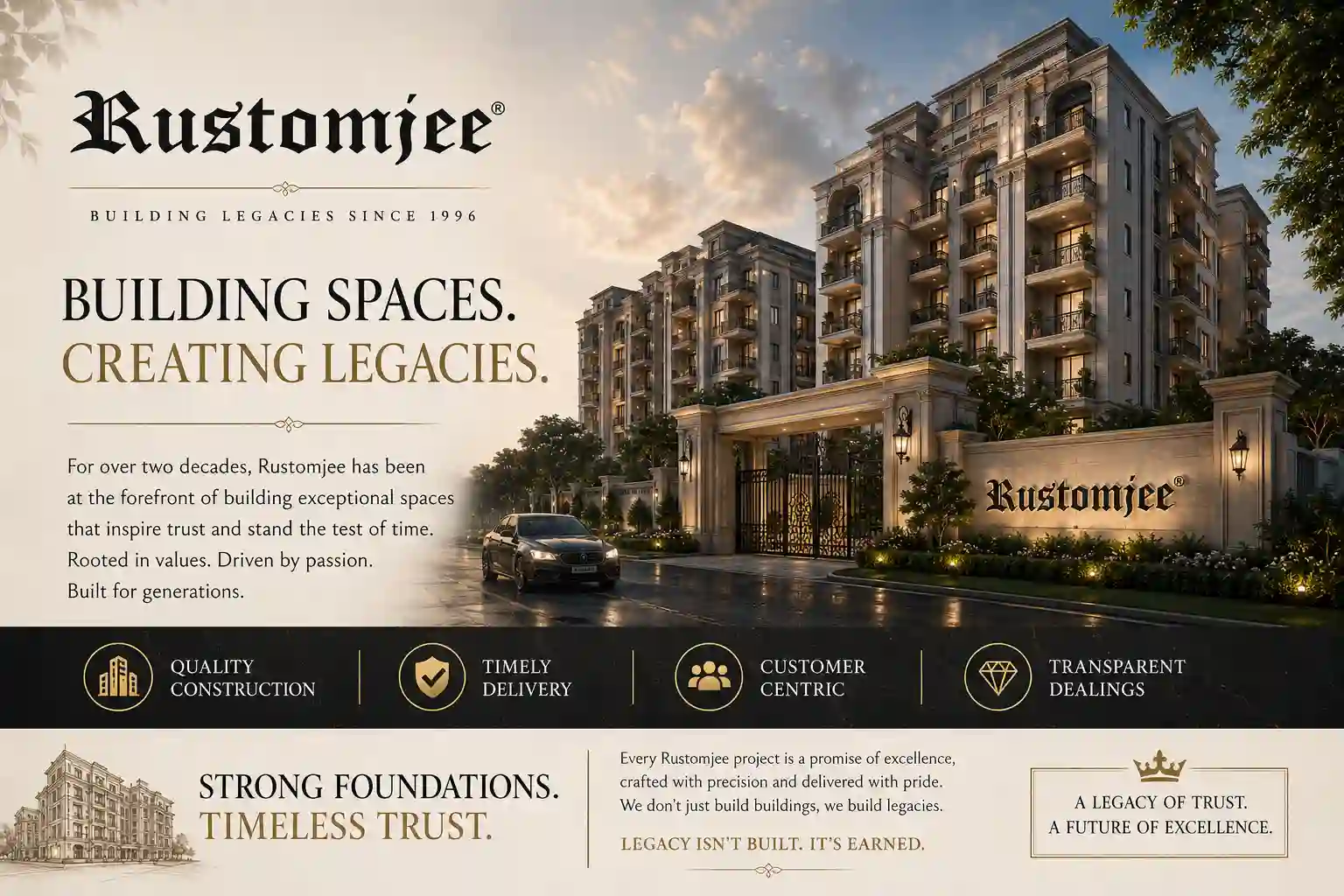 Rustomjee Dombivli premium residential apartments and townships
