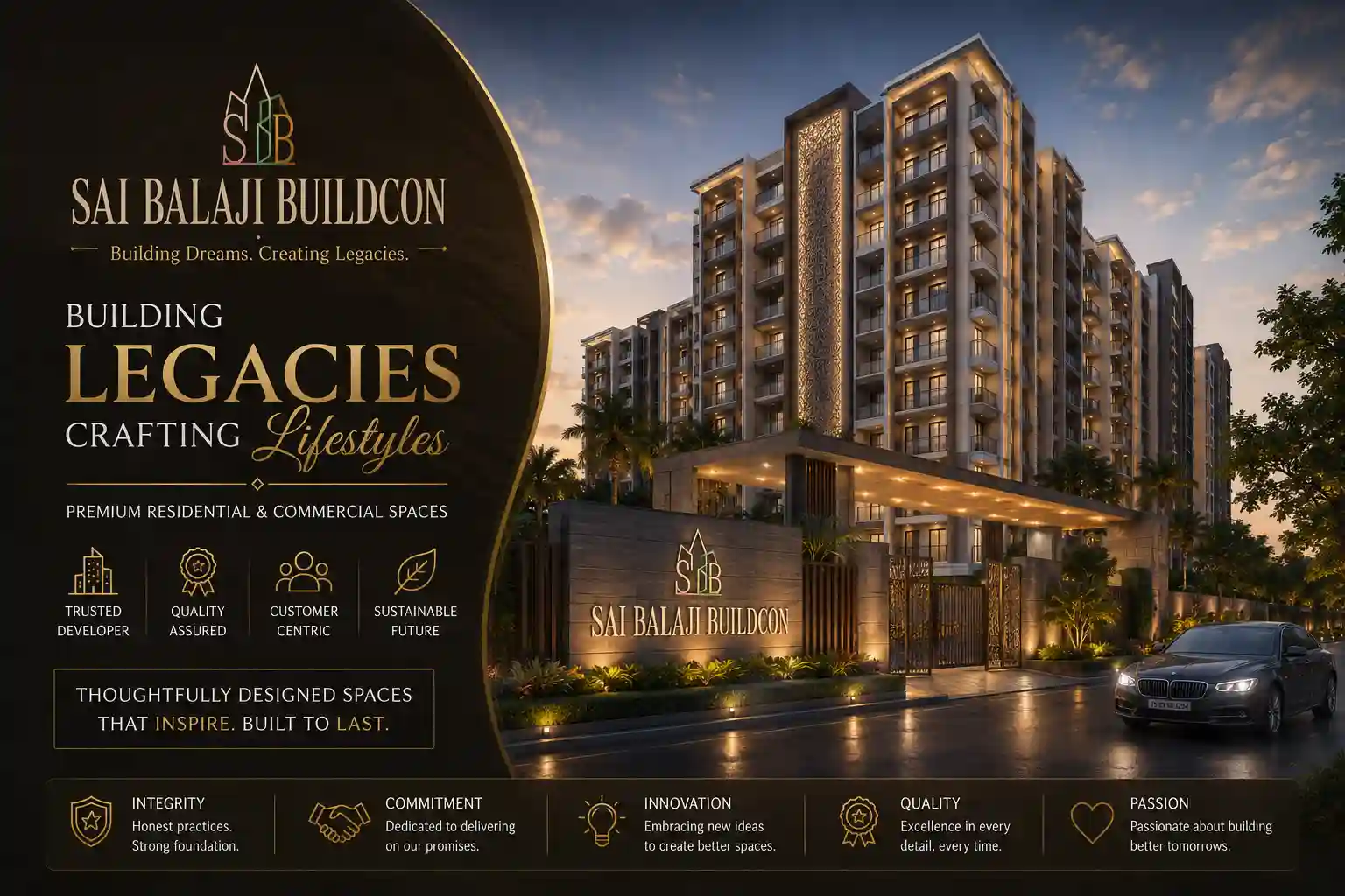Sai Balaji Buildcon Dombivli affordable housing and residential projects