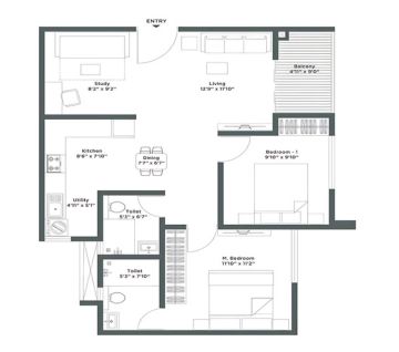 Swaminarayan Sky Marina floor plan1