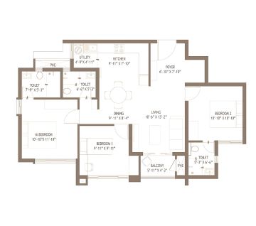 Swaminarayan Sky Marina floor plan1